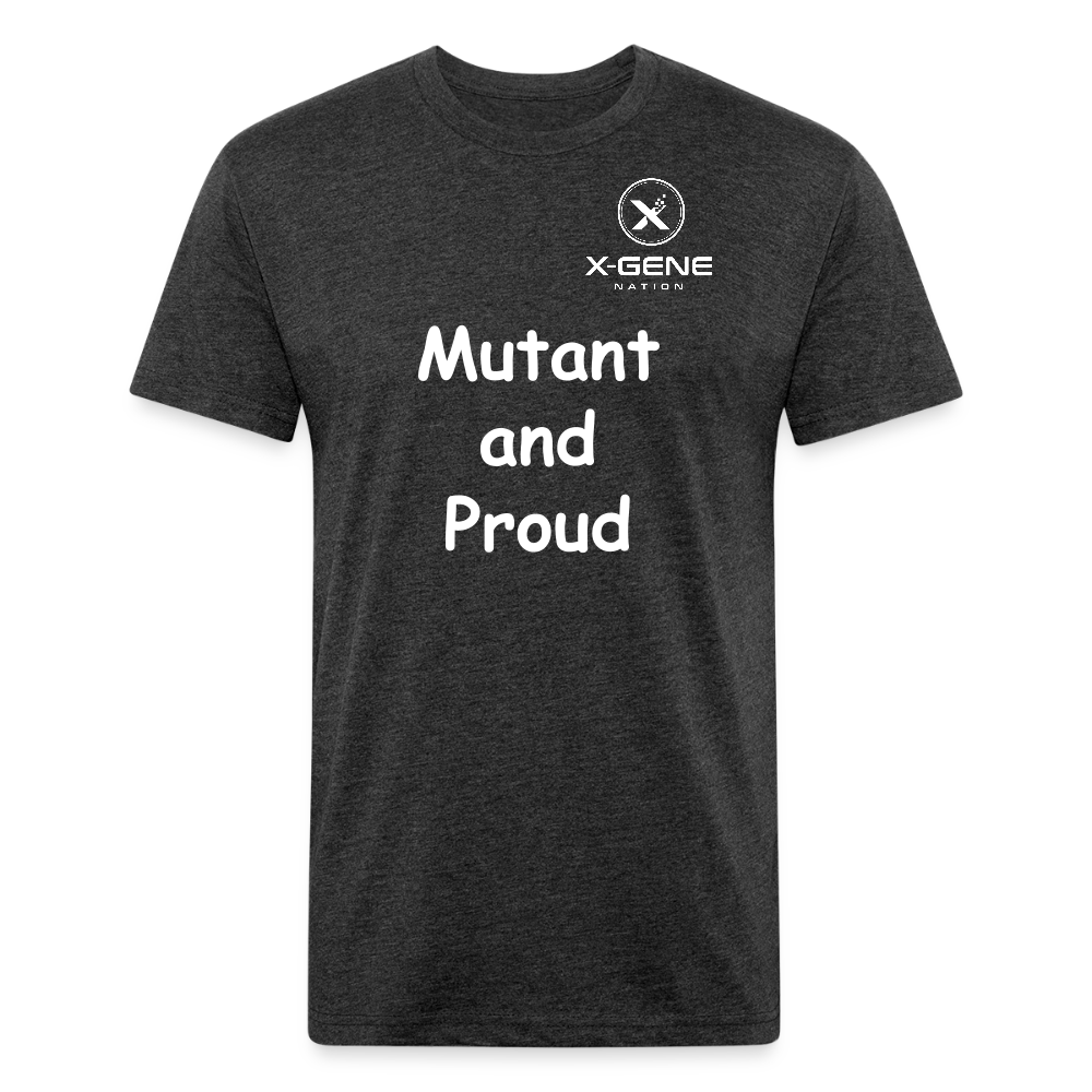 X-Gene Nation Mutant and Proud B & W - heather black