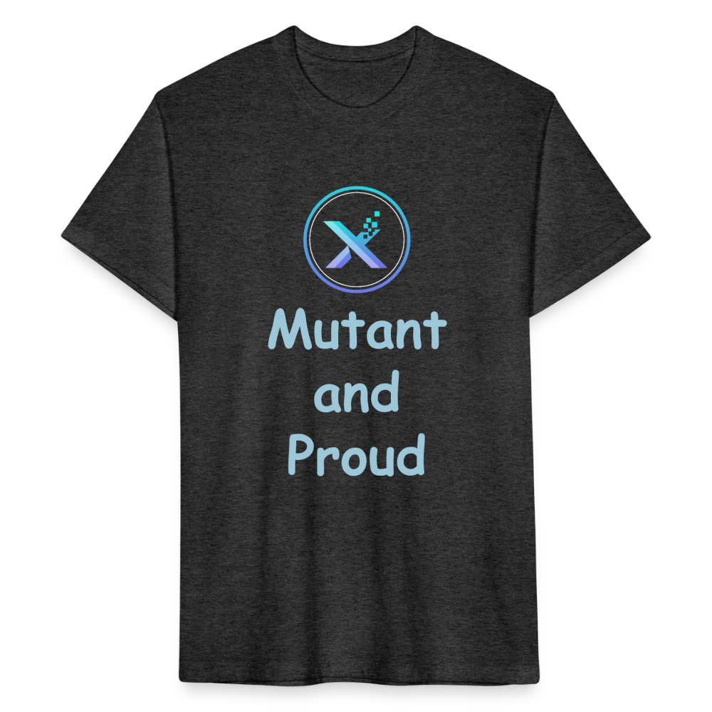 X-Gene Nation Mutant and Proud Teal - heather black