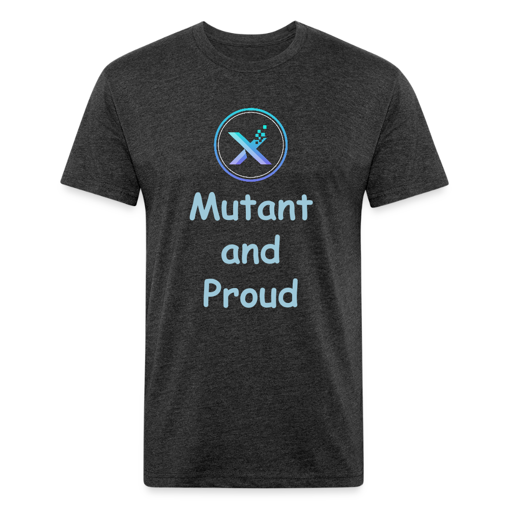 X-Gene Nation Mutant and Proud Teal - heather black
