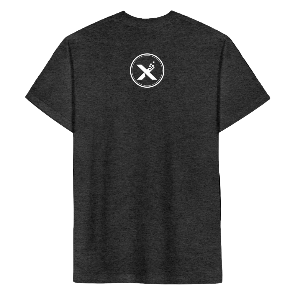 X.G.N X-Gene Nation Hip Hop Style Cotton/Poly T-Shirt - heather black