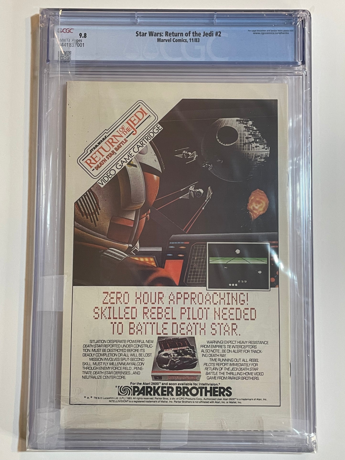 Star Wars: Return of the Jedi #2 Marvel Comics CGC 9.8