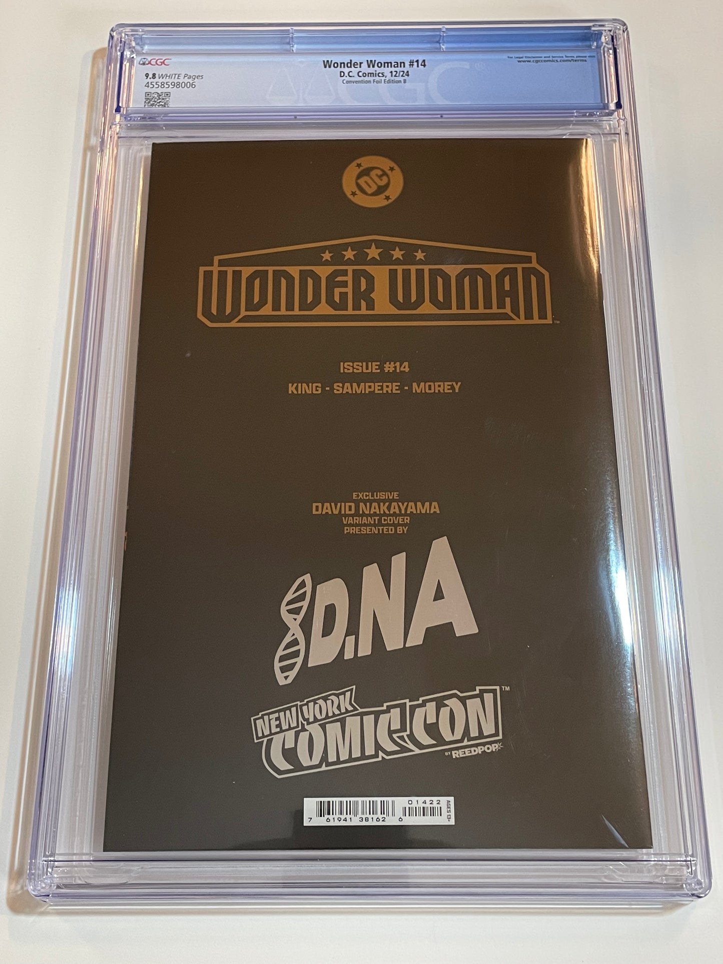 Wonder Woman #14 Black and Gold Foil NYCC exclusive