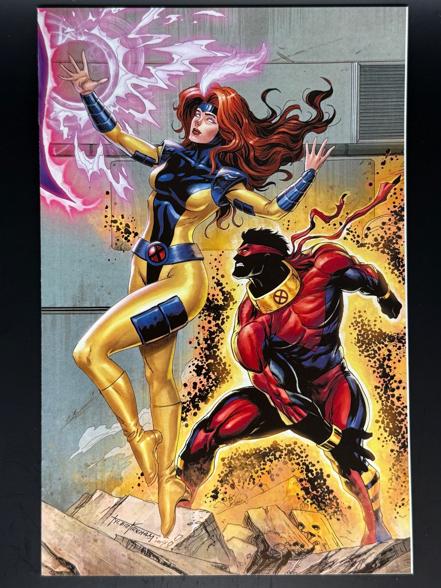 Tyler Kirkham X-Men “Danger Room” Connecting Virgin Variant Set (Complete 9-Issue Exclusive)