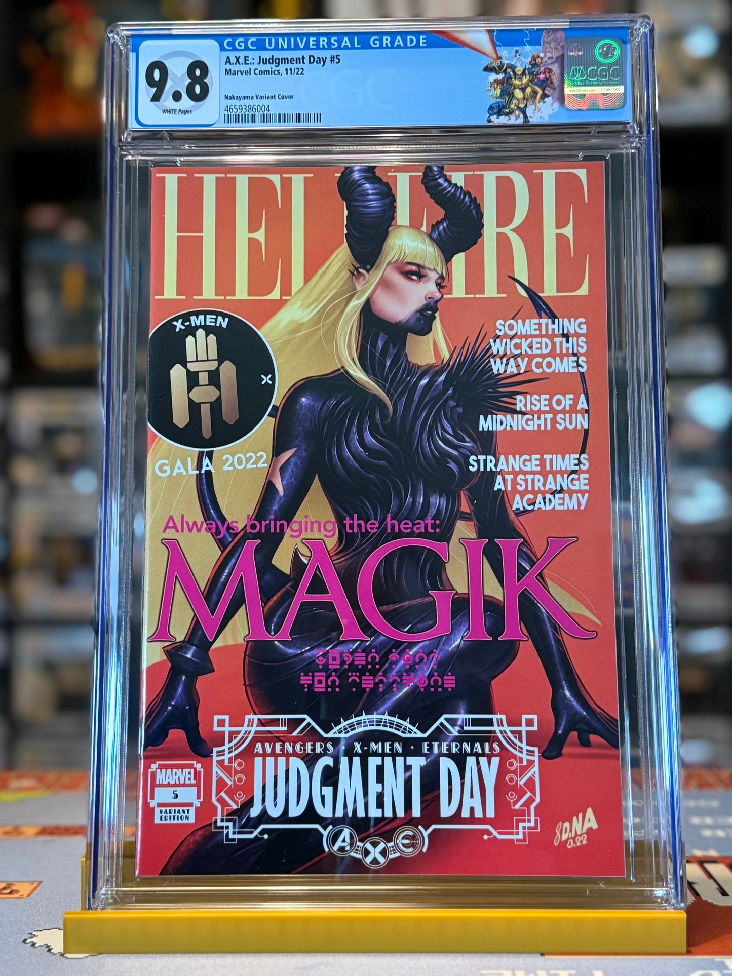 A.X.E. Judgement Day #2–6 | David Nakayama Hellfire Gala Exclusive Set | CGC 9.8 (5-Book Lo