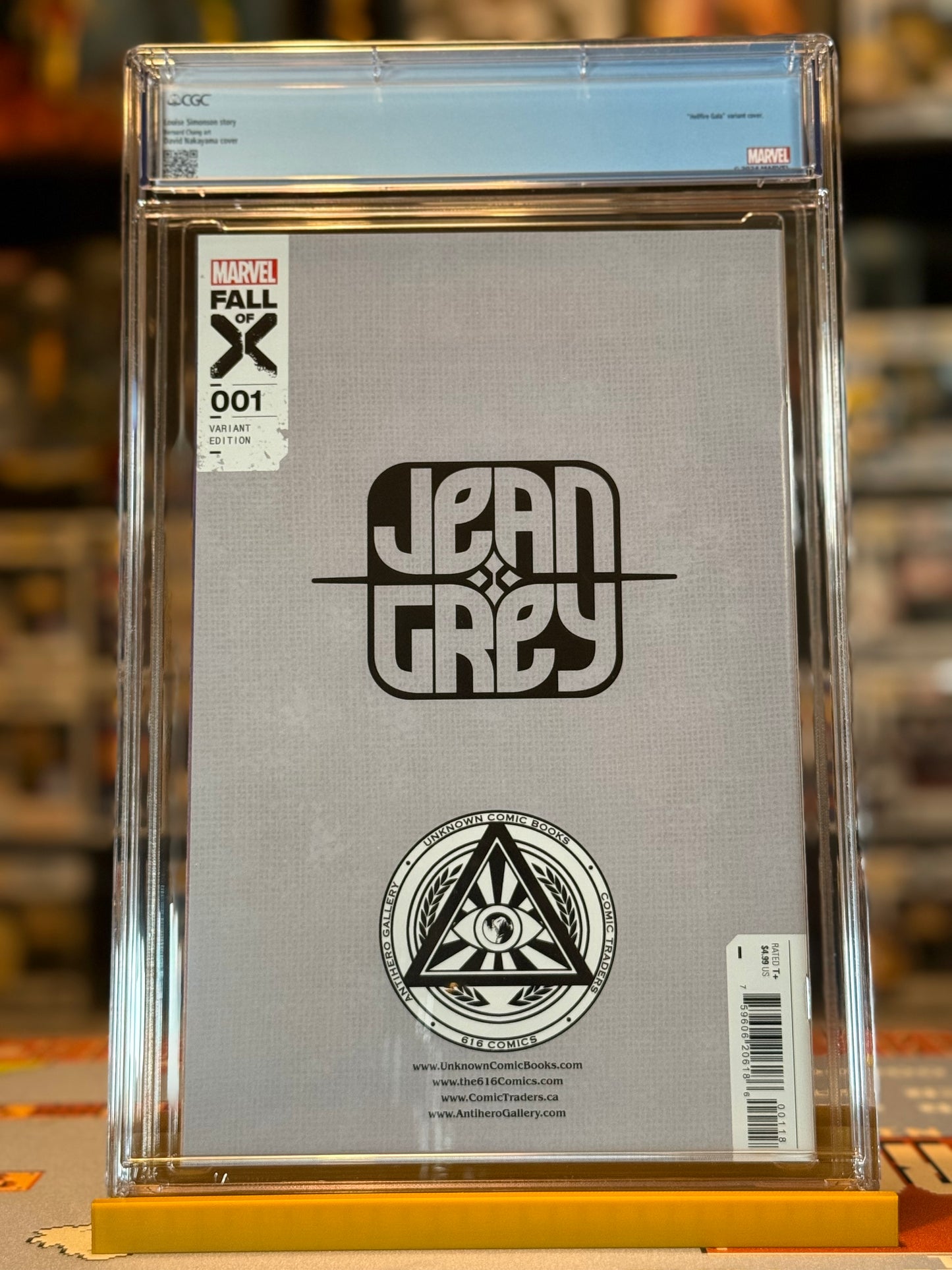 Jean Grey #1 – CGC 9.8 | Hellfire Fashion Magazine Nakayama Variant Exclusive (2023, Marvel)