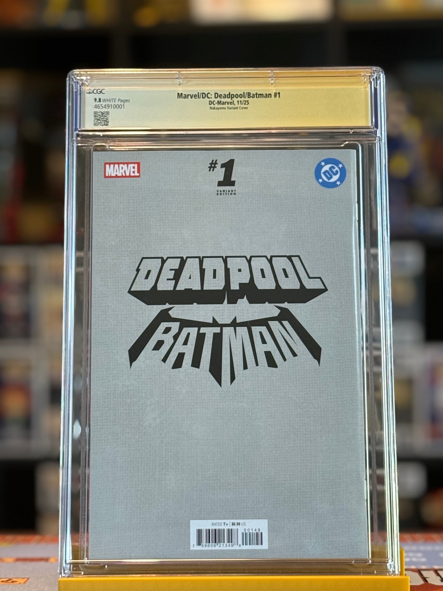 Deadpool/Batman #1 NYCC 2025 CGC SS 9.8 David Nakayama Variant | First Appearance of Logo