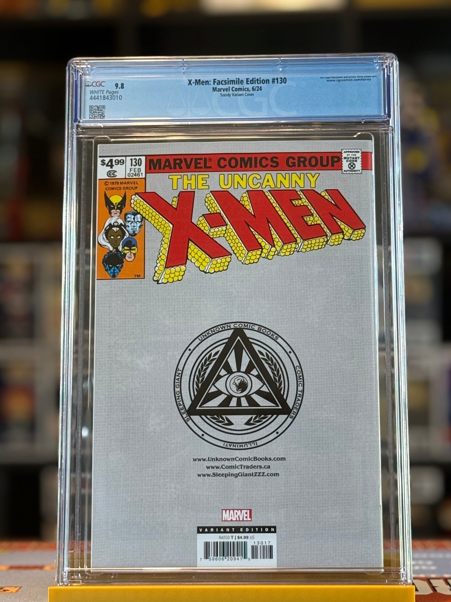 X-Men #130 Facsimile CGC 9.8 – Szerdy Variant | 1st Appearance of Dazzler | 4MComics