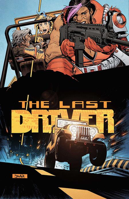 The Last Driver #3 Sean Murphy Cover | Action Comic Miniseries (10.21.2026)