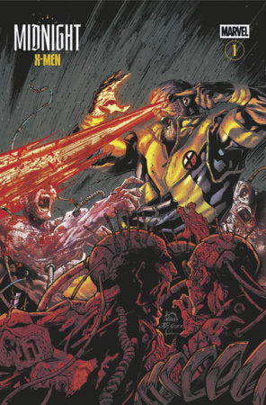 Midnight X-Men #1 Cover B Ryan Stegman Midnight Bloodbath Variant featuring horror-themed X-Men artwork for Marvel Comics.
