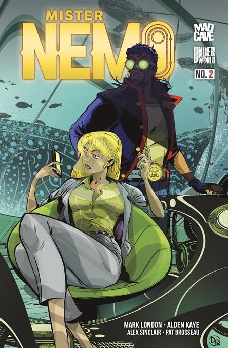 Mister Nemo #2 Cover A featuring collectible artwork by Duncan Rouleau for the international espionage thriller series.