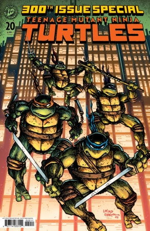 Teenage Mutant Ninja Turtles #20 (300th Issue) Variant B Eastman & Laird | IDW Publishing