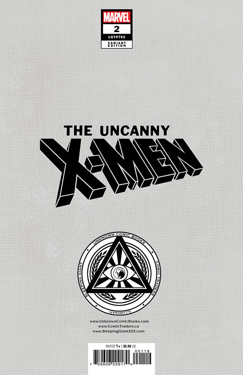 Uncanny X-Men #2 Exclusive Nathan Szerdy Virgin Var (09/11/2024)