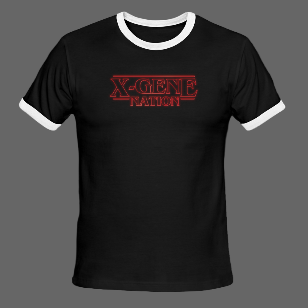 Men's Ringer T-Shirt - black/white