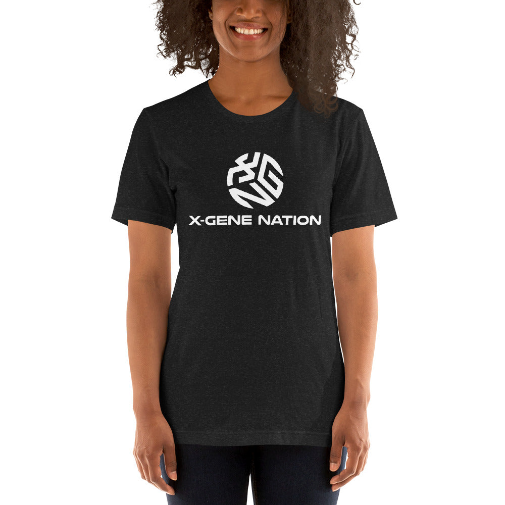 X-Gene Nation World Logo Unisex T-Shirt Dark