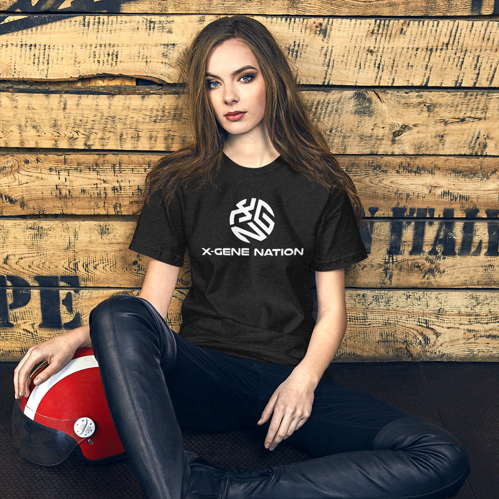 X-Gene Nation World Logo Unisex T-Shirt Dark