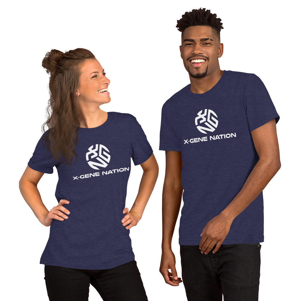 X-Gene Nation World Logo Unisex T-Shirt Dark