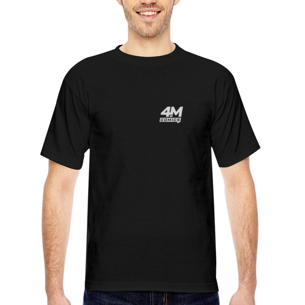 4M COMICS  T-SHIRT - black