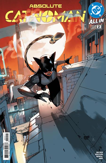 Absolute Catwoman #2 (Of 6) CVR A by Bengal featuring Selina Kyle on a mission for revenge in the Absolute Universe with cover artwork by Bengal for DC Comics