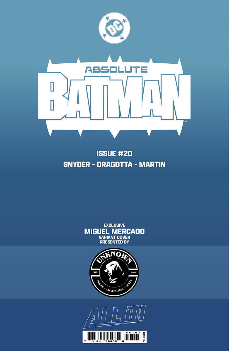 ABSOLUTE BATMAN #20 MIGUEL MERCADO EXCLUSIVE VARIANT