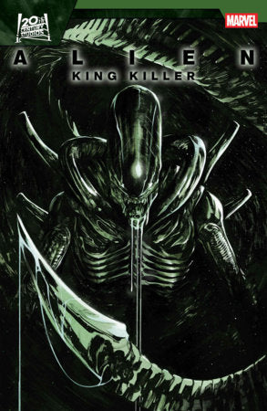 Alien: King Killer #4 Alessandro Cappuccio Variant featuring a menacing Xenomorph in a dark, atmospheric collectible cover for Marvel Comics' Alien series.