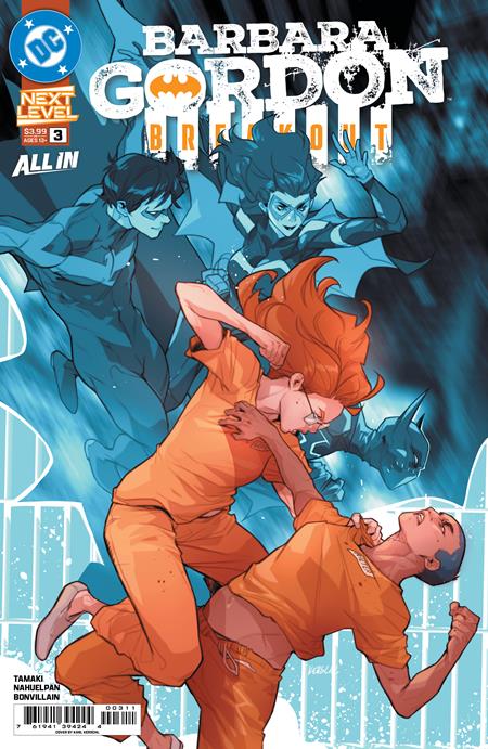 Barbara Gordon Breakout #3 CVR A by Karl Kerschl featuring Barbara Gordon fighting to survive inside Supermax prison in this suspenseful DC Comics limited series.
