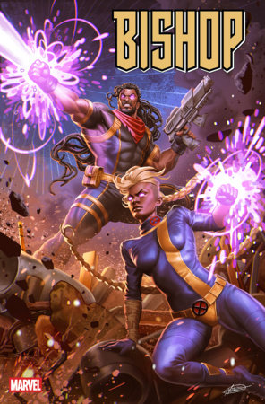 Bishop #3 Mateus Manhanini Variant featuring collectible cover artwork by Mateus Manhanini for Marvel Comics' Bishop series.