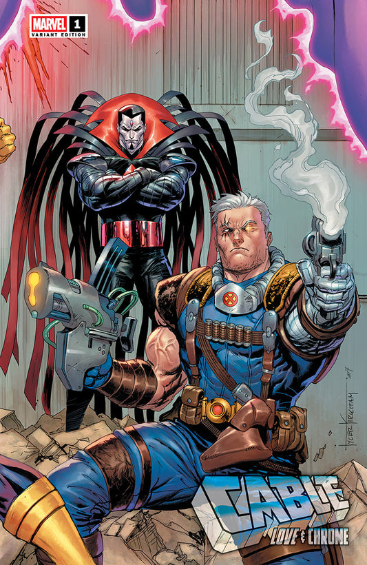 Cable: Love & Chrome #1 Tyler Kirkham Connecting Cover Exclusive Var (01/01/2025)