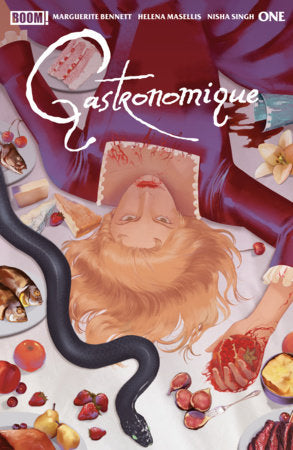 Gastronomique #1 Cover A Main Dressed edition featuring cover artwork by Helena Masellis for the mature historical body-horror thriller.