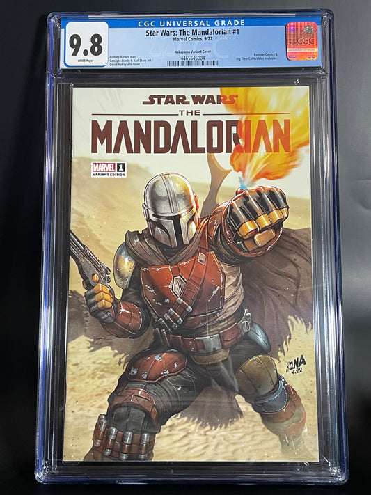 Star Wars: The Mandalorian #1 - David Nakayama - CGC 9.8 -