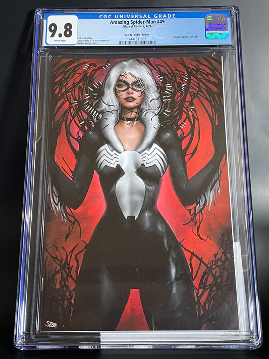 Amazing Spider-Man #49 - Nathan Szerdy - CGC 9.8 - LTD 900 copies - Virgin Variant