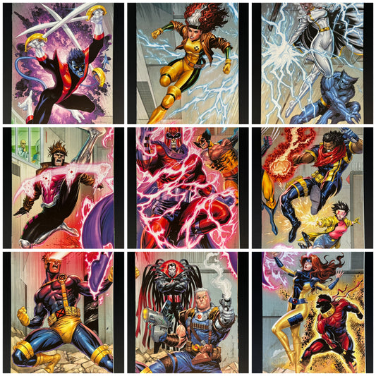 Tyler Kirkham X-Men “Danger Room” Connecting Virgin Variant Set (Complete 9-Issue Exclusive)