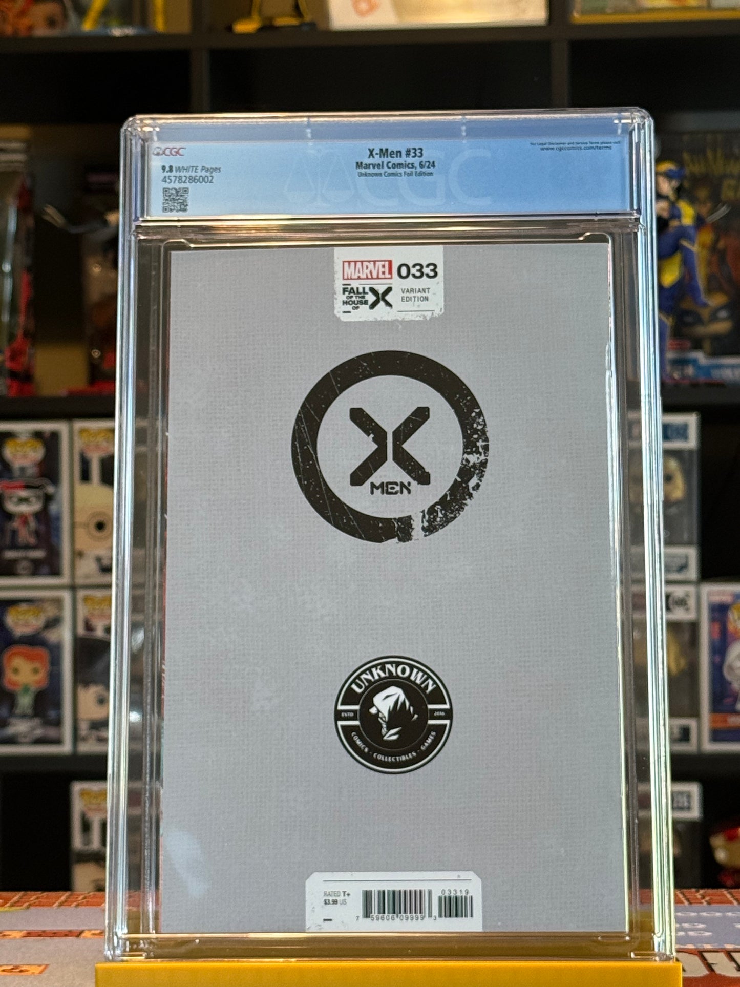 X-Men #33 CGC 9.8 Spot Foil Virgin Variant | Phoenix Nakayama Exclusive | 4MComics