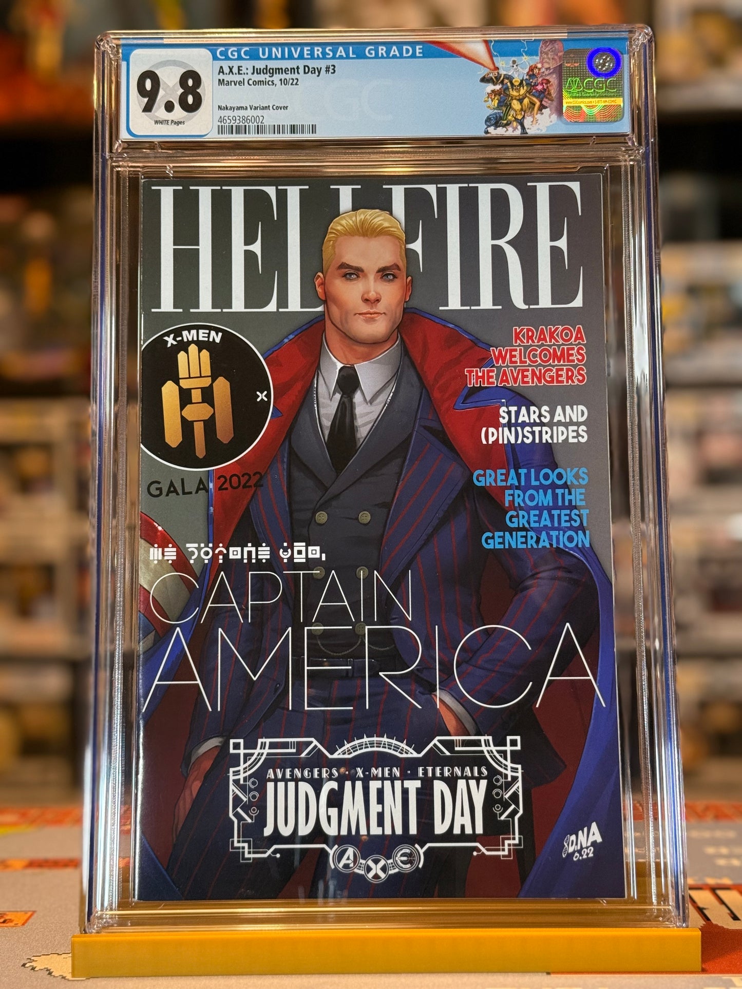 A.X.E. Judgement Day #2–6 | David Nakayama Hellfire Gala Exclusive Set | CGC 9.8 (5-Book Lo