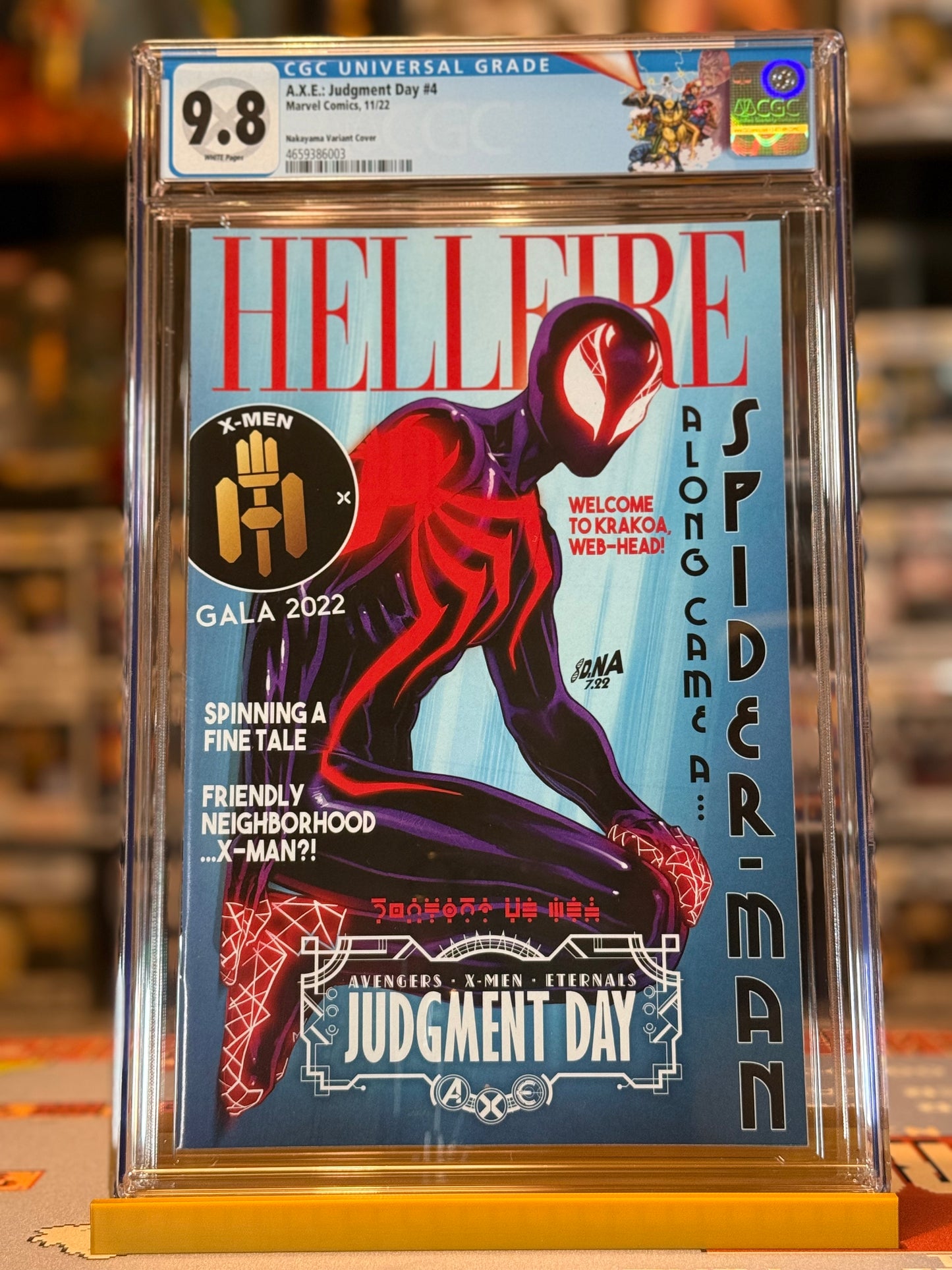 A.X.E. Judgement Day #2–6 | David Nakayama Hellfire Gala Exclusive Set | CGC 9.8 (5-Book Lo
