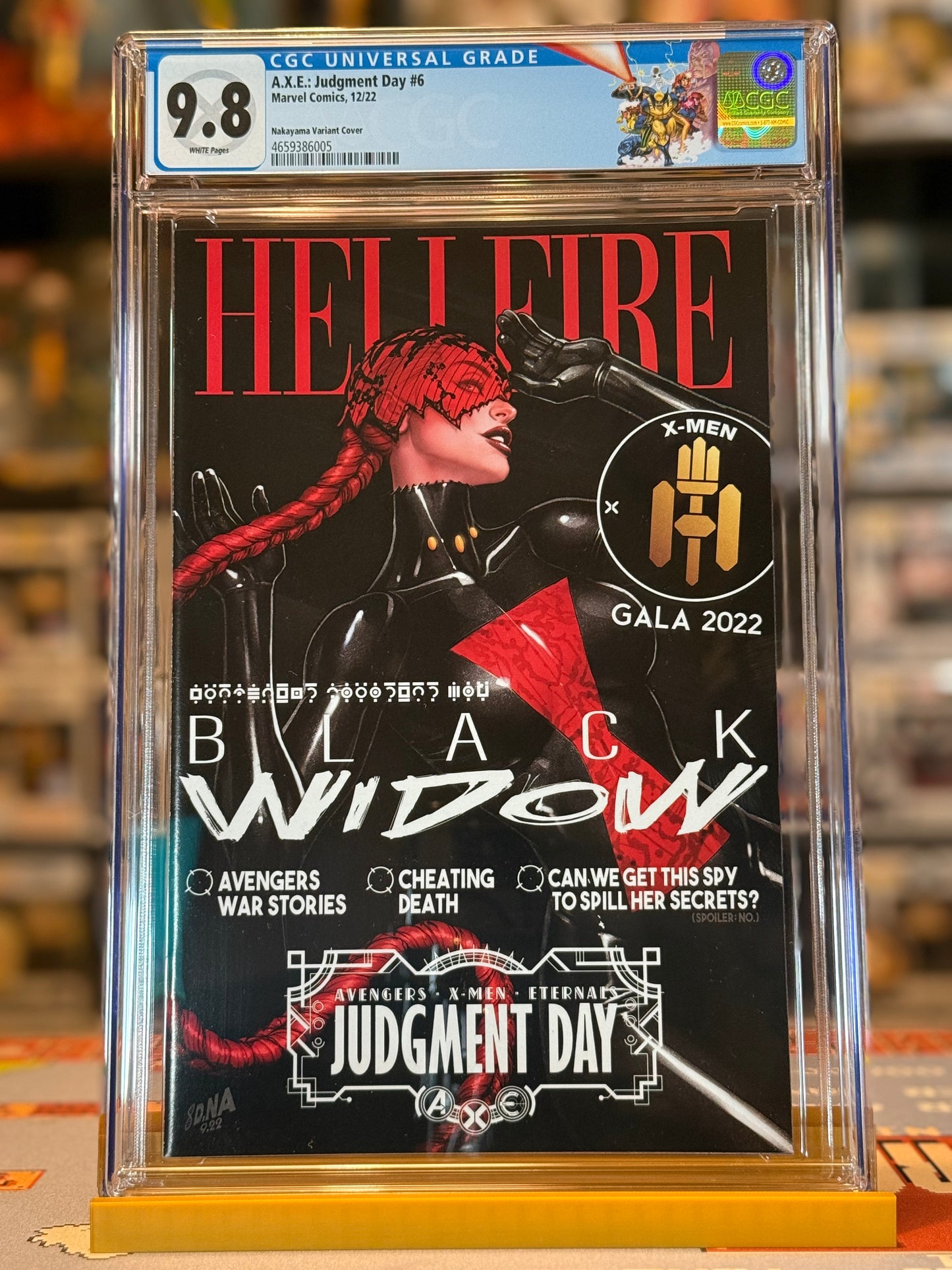 A.X.E. Judgement Day #2–6 | David Nakayama Hellfire Gala Exclusive Set | CGC 9.8 (5-Book Lo