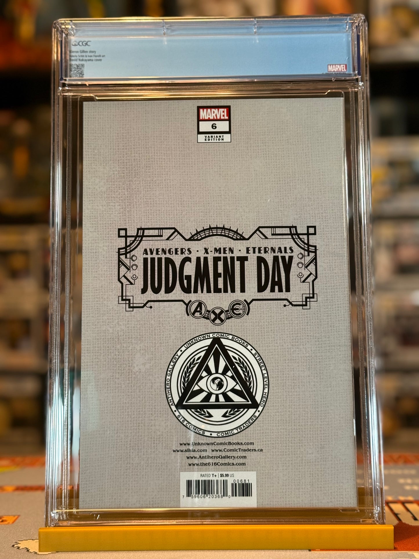 A.X.E. Judgement Day #2–6 | David Nakayama Hellfire Gala Exclusive Set | CGC 9.8 (5-Book Lo