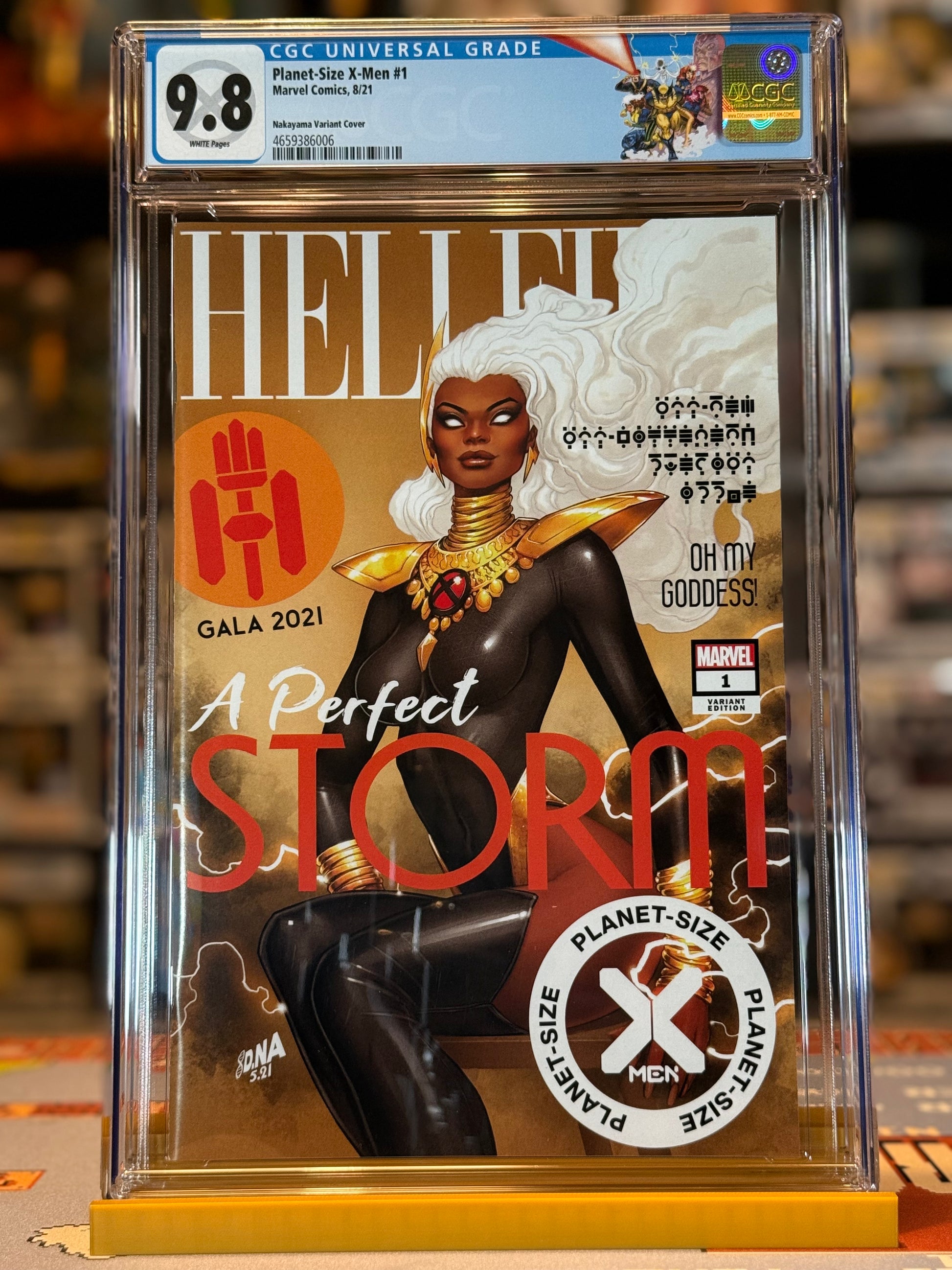 Planet-Size X-Men #1 CGC 9.8 – David Nakayama Hellfire Gala Variant | 4MComics