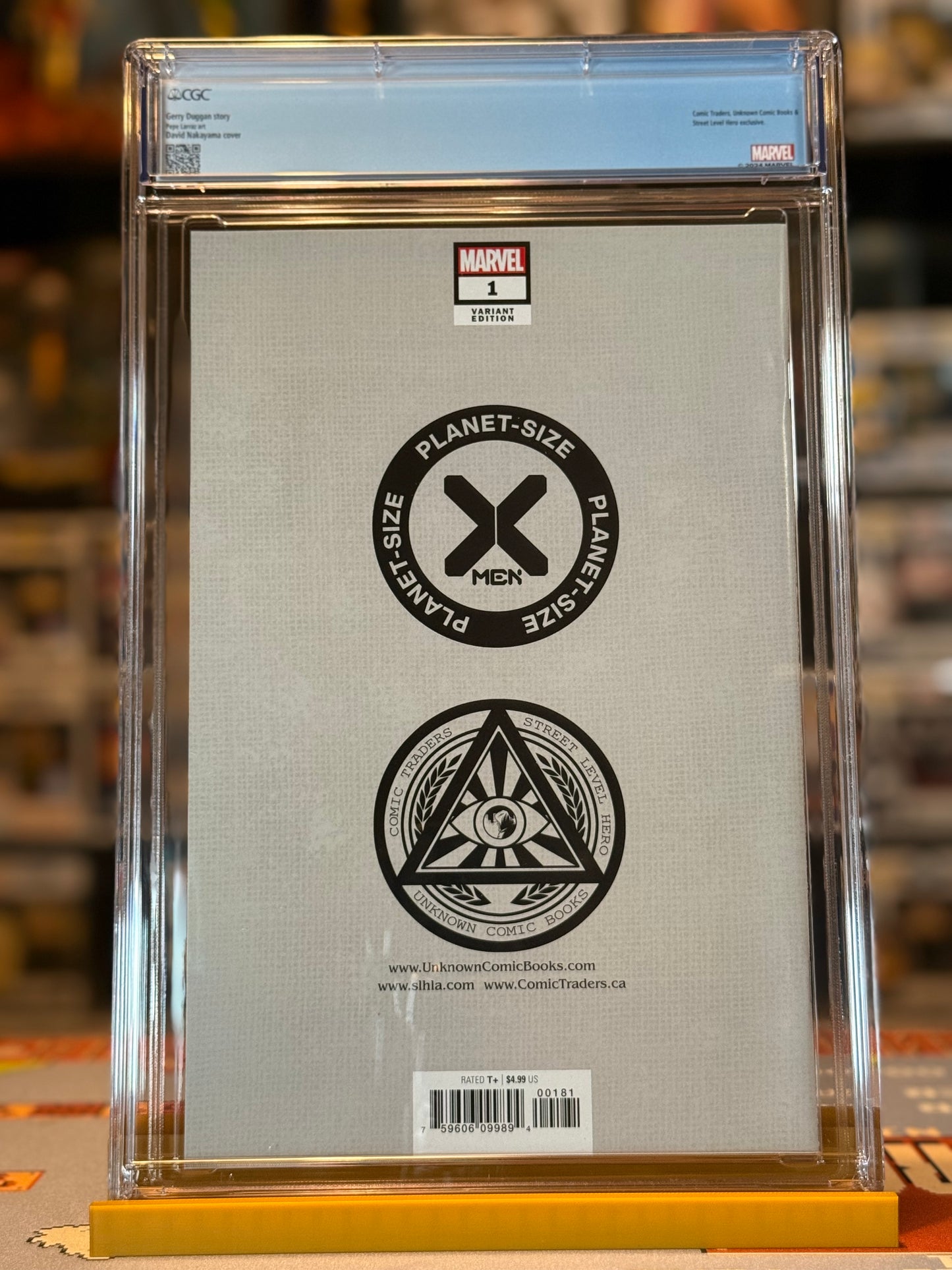 Planet-Size X-Men #1 (2021) – CGC 9.8 NM/M – David Nakayama Hellfire Gala Exclusive Variant