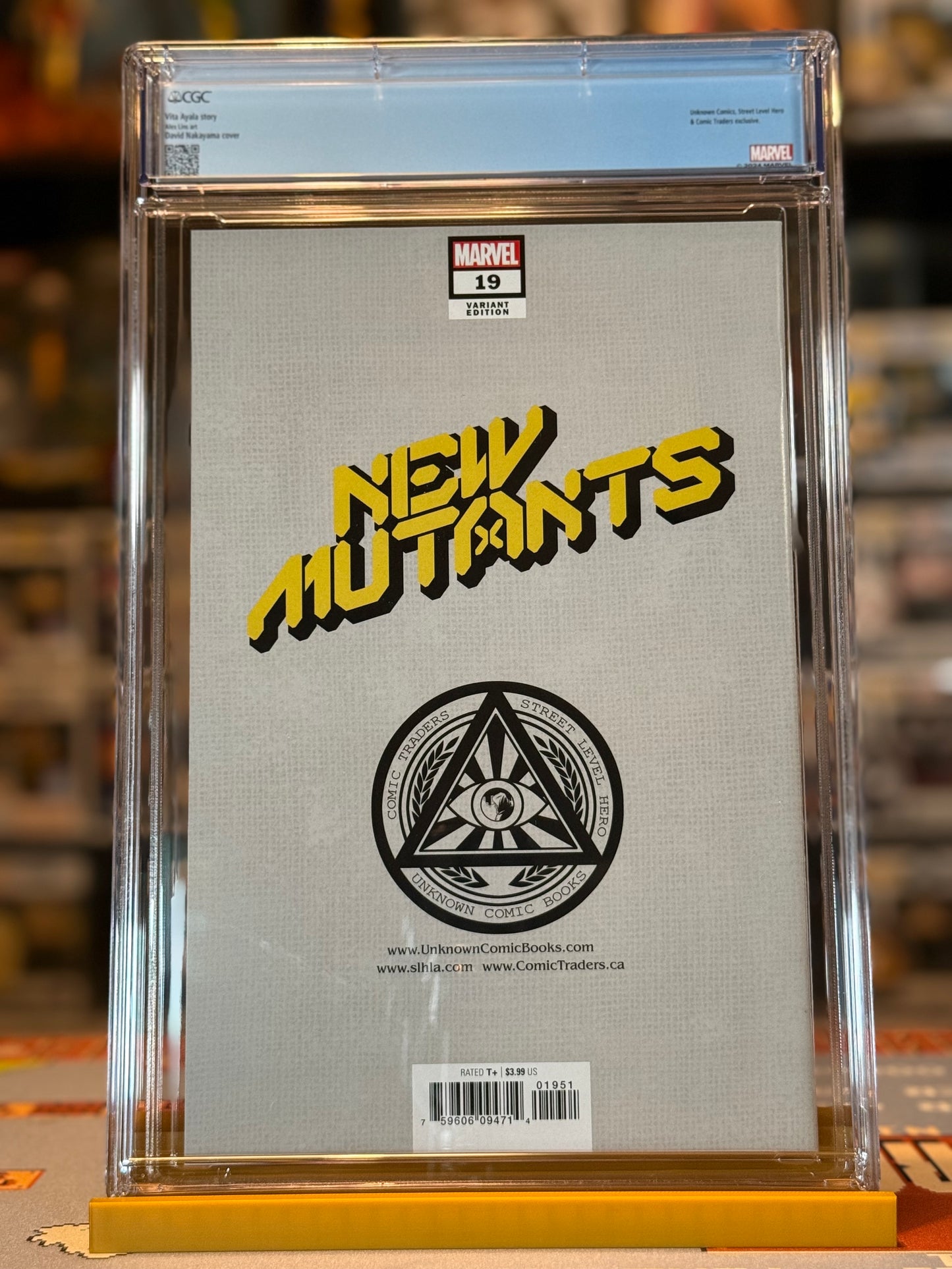 New Mutants #19 (2021) – CGC 9.8 NM/M – David Nakayama Hellfire Gala Fashion Variant | Magik Cover | Custom X-Men Label