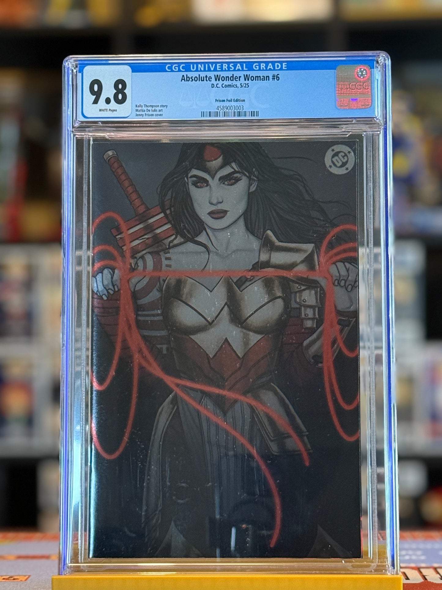 Absolute Wonder Woman #6 CGC 9.8 | C2E2 Foil Frison Exclusive