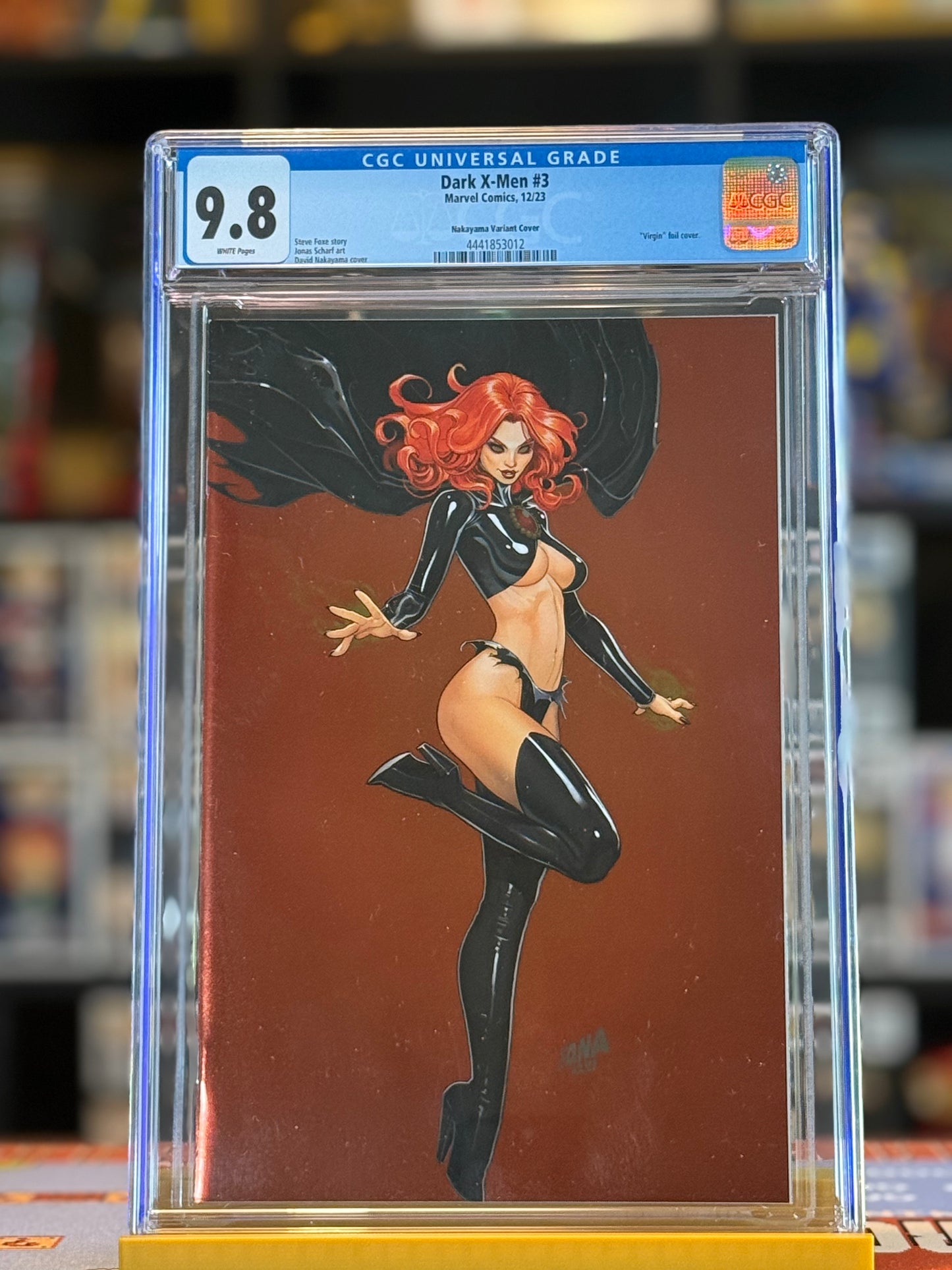 Dark X-Men #3 CGC 9.8 | Virgin Foil Nakayama Exclusive