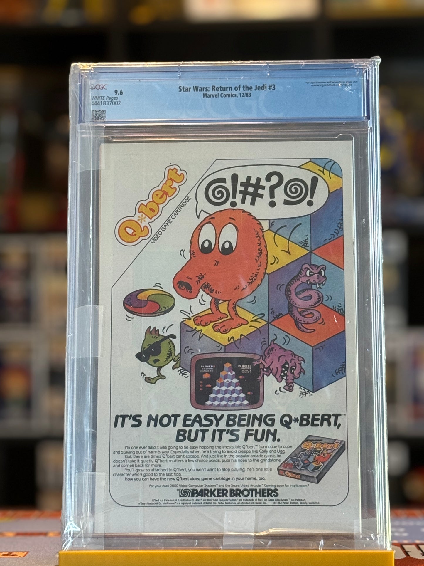 Star Wars: Return of the Jedi #3 CGC 9.6 - 1st Appearance of Mon Mothma & Admiral Ackbar - Marvel Comics 1983