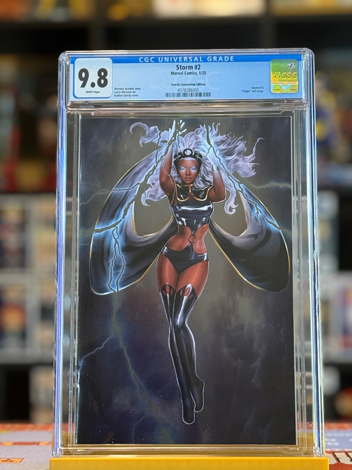 Storm #2 CGC 9.8 | Spot Foil Szerdy Convention Exclusive | Marvel