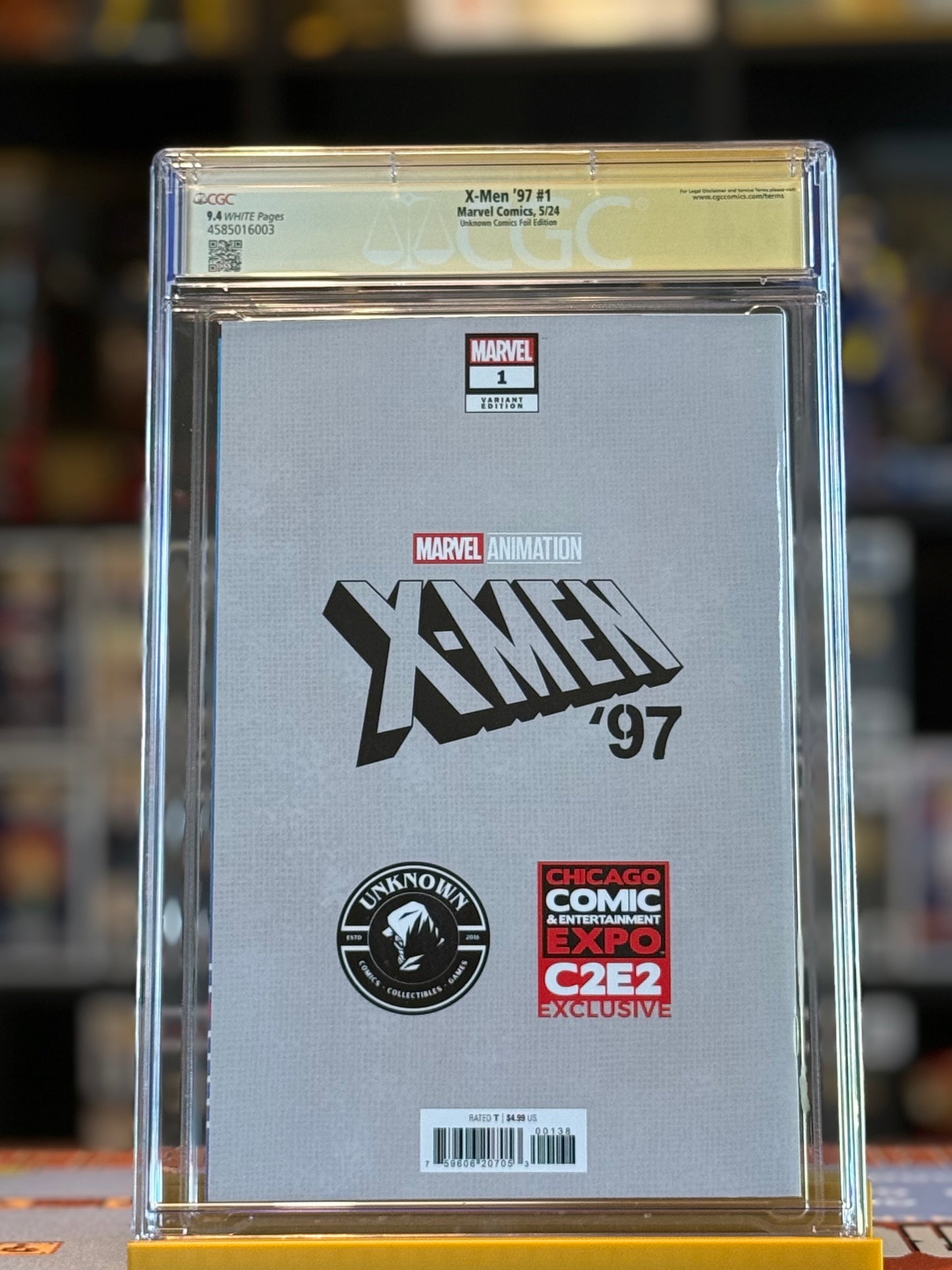 X-Men ’97 #1 CGC SS 9.8 – Tyler Kirkham C2E2 Foil Virgin Variant Signed | 4MComics