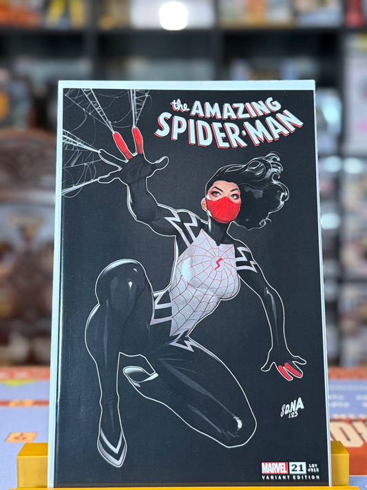 Amazing Spider-Man #21 David Nakayama trade variant cover Marvel comic