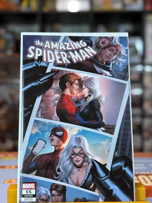 Amazing Spider-Man #55 Ejikure trade dress variant cover Marvel comic book