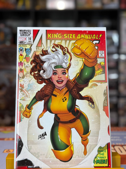 Avengers Annual #10 David Nakayama Variant Cover 2024 Facsimile Edition featuring first appearance of Rogue Marvel Comics