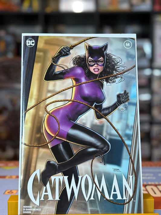 Catwoman Issue 64 Nathan Szerdy Variant Cover DC Comics 2024 Nine Lives storyline featuring Selina Kyle