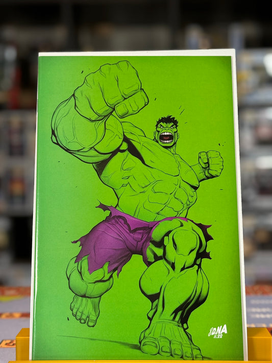 Hulk Issue 11 David Nakayama Virgin Variant Cover Marvel Comics 2023 Hulk Planet Part 3 by Ryan Ottley