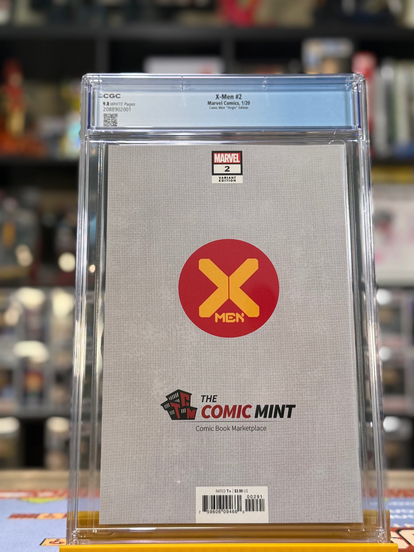 X-Men #2 Shannon Maer Virgin Variant CGC 9.8 — X-23 cover, Marvel Comics slabbed collectible.